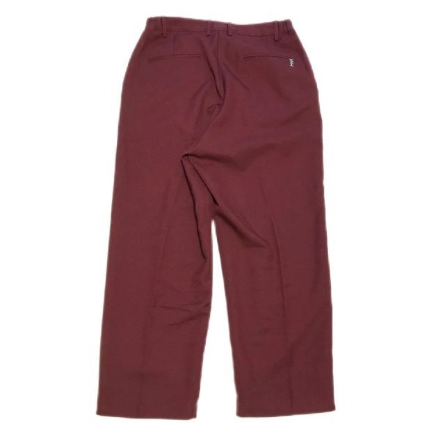 PWA プア UNIHOME-02 ワークスラックス パンツ WINE L 【500円引き