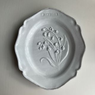 アスティエドヴィラット(ASTIER de VILLATTE)のASTIER de VILLATTE FLEURS すずらんモチーフプレート(食器)