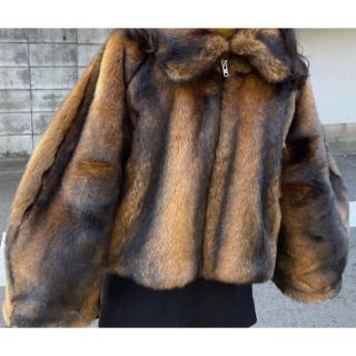 ほつれ汚れあり】Lupian furs 毛皮 コート LL 13号の通販 by gma's