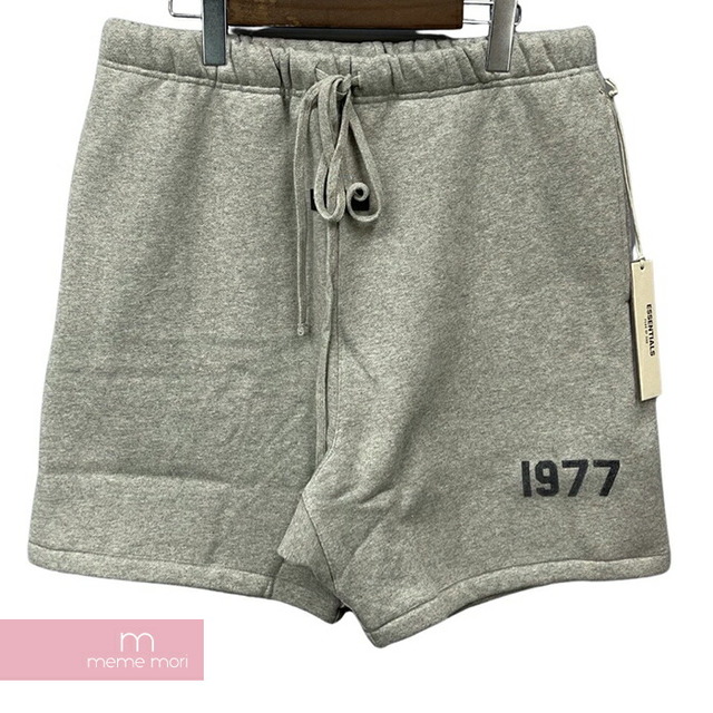 FEAR OF GOD ESSENTIALS 2022SS Sweat Shorts Dark Oatmeal エッセンシャルズ スウェットショーツ ハーフパンツ ダークオートミール サイズM 【220603】【新古品】【me04】