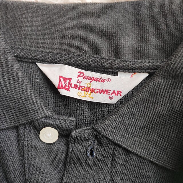 Munsingwear(マンシングウェア)のマンシングウェア  ポロシャツ 9号(M) 黒 レディースのトップス(ポロシャツ)の商品写真