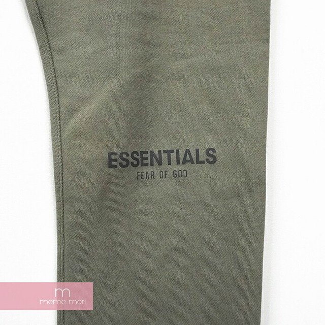 【オンライン限定】FEAR OF GOD ESSENTIALS 2020AW Reflective Logo Sweat Pants Cement エッセンシャルズ リフレクティブロゴスウェットパンツ セメント グレージュ サイズM【220120】【新古品】【me04】 4