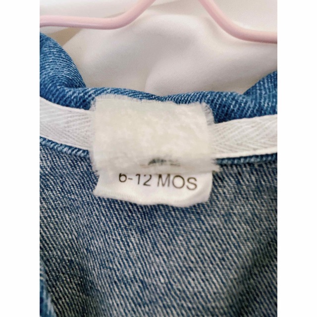 Levi's(リーバイス)のデニムつなぎ　6-12M LEVI'S 美品 キッズ/ベビー/マタニティのベビー服(~85cm)(パンツ)の商品写真