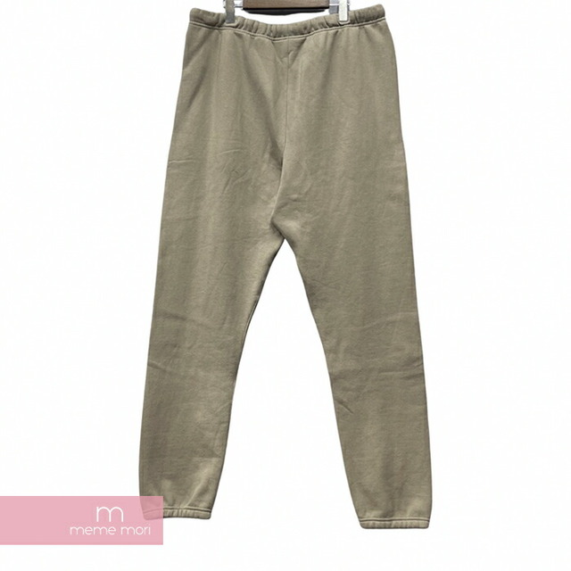 FEAR OF GOD ESSENTIALS 2022SS Sweat Pants Desert Taupe エッセンシャルズ スウェットパンツ ラウンジパンツ フロッキーロゴ グレージュ デザートトープ サイズXL【230402】【新古品】【me04】 メンズのスーツ(スラックス/スーツパンツ)の商品写真