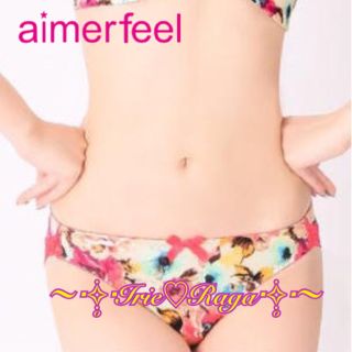 エメフィール(aimer feel)の★aimerfeel★フルバックショーツ★パンツ下着★大きいサイズ★CP花柄LL(ショーツ)