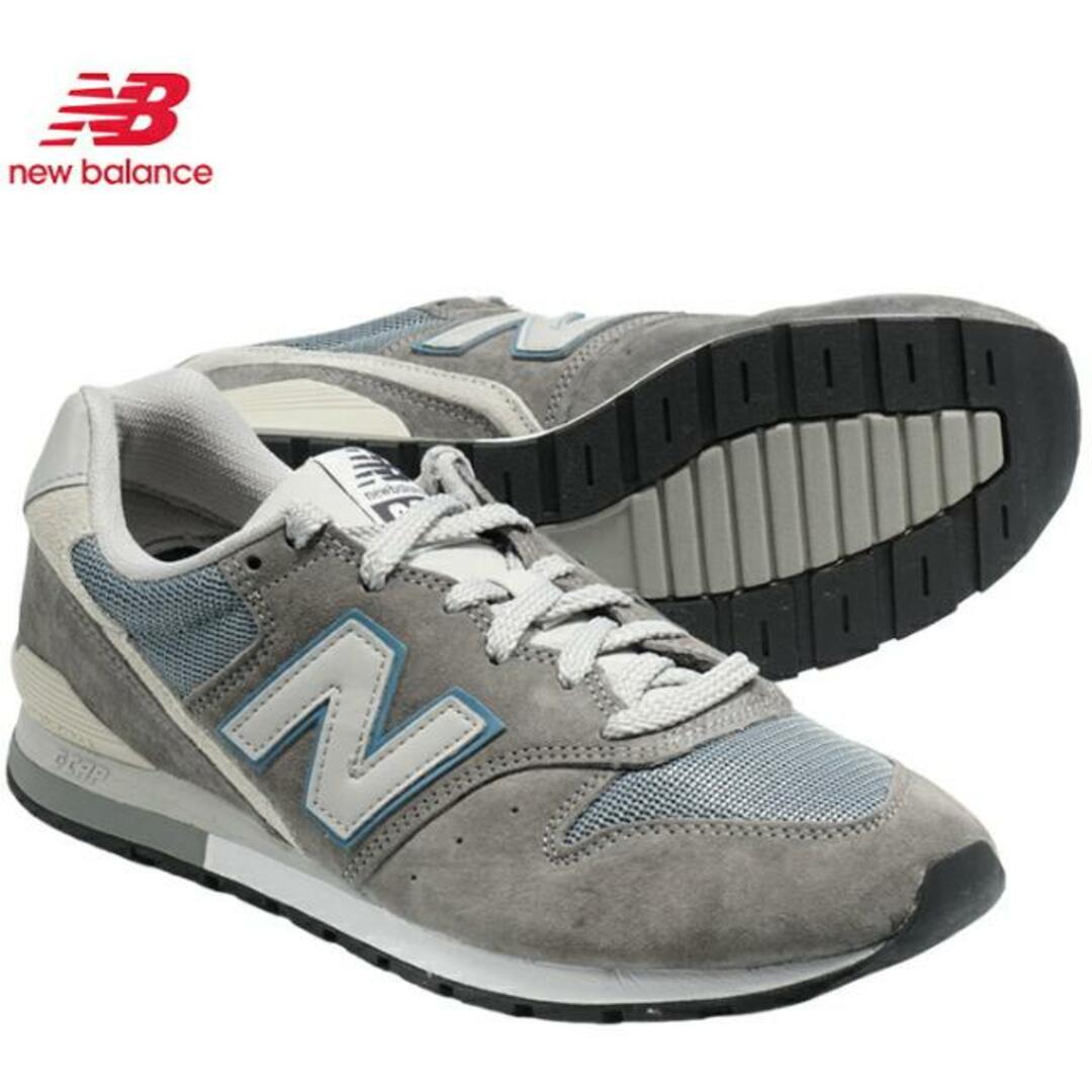 New Balance(ニューバランス)の【ニューバランス CM996CB2】 NEW BALANCE CM996CB2 CASTLEROCK グレー/ネイビー スニーカー 【靴幅 D】 メンズの靴/シューズ(スニーカー)の商品写真