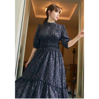 ハーリップトゥ(Her lip to)のHerlipto Autumn Floral Tiered Long Dress(ロングワンピース/マキシワンピース)