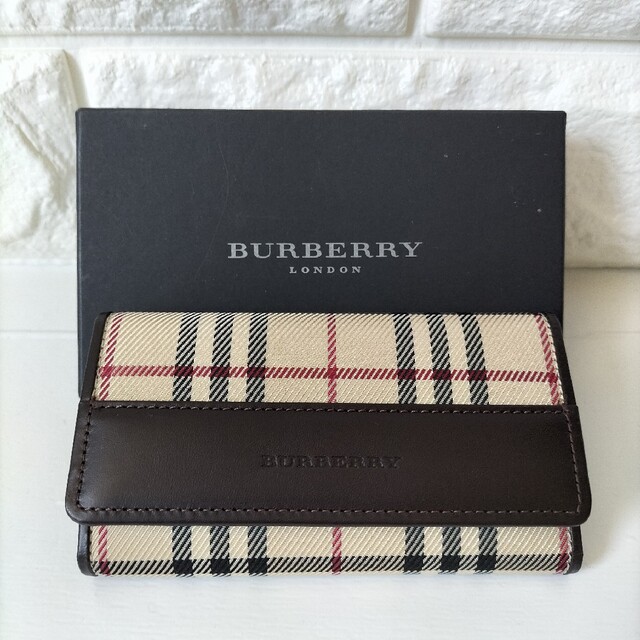 未使用保管品】BURBERRY バーバリー キーケース 箱付き 今だけ特別