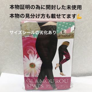 価格交渉不可　管理む　Ｌ〜LL ゆうパケポスト　開封済み未使用　グラマラスパッツ(レギンス/スパッツ)