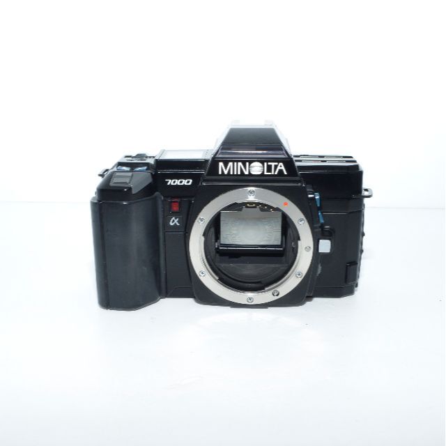 KONICA MINOLTA(コニカミノルタ)の❤MINOLTA フィルムカメラ+レンズ2本+ストロボ❤ スマホ/家電/カメラのカメラ(フィルムカメラ)の商品写真