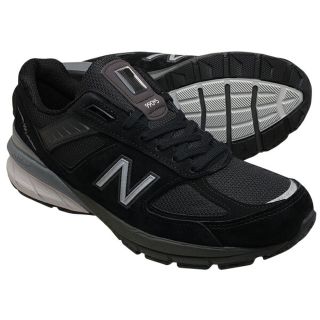 ニューバランス(New Balance)のニューバランス M990BK5 【やや幅狭〜標準 Width:D】 NEW BALANCE M990 ブラック / シルバー 990 メンズ スニーカー 990V5 ランニングシューズ(スニーカー)