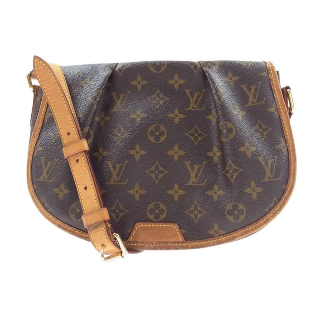 LOUIS VUITTON ルイ・ヴィトン ショルダーバッグ M40474 メニルモンタン PM モノグラム ショルダーバッグ ブラウン系