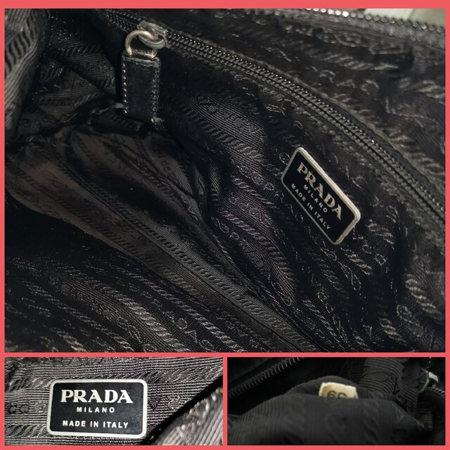 PRADA(プラダ)の【正規品】プラダPRADAショルダーバッグ 保証書、白タグあり レディースのバッグ(ショルダーバッグ)の商品写真