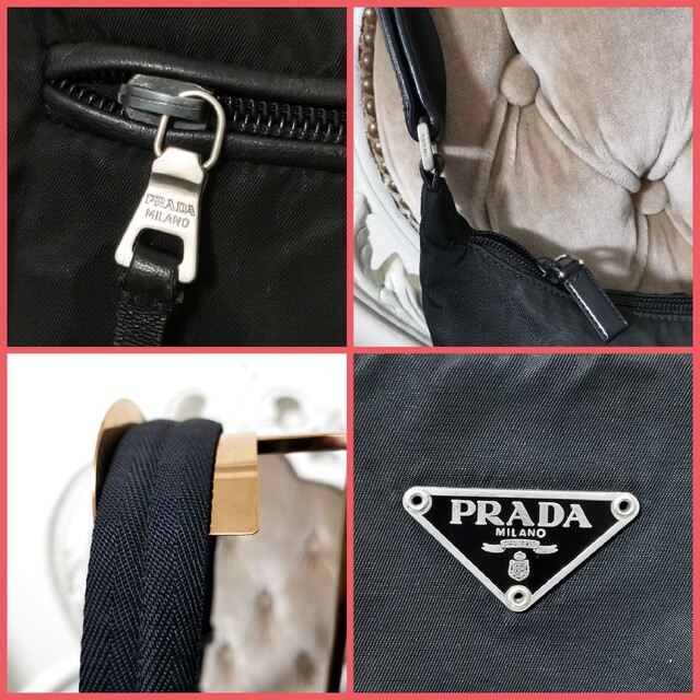 PRADA(プラダ)の【正規品】プラダPRADAショルダーバッグ 保証書、白タグあり レディースのバッグ(ショルダーバッグ)の商品写真