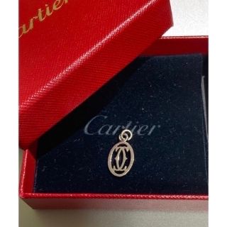 カルティエ(Cartier)のお値下げ‼️ カルチェ　パラジウム　ダブルCロゴマーク　ネックレストップ(ネックレス)