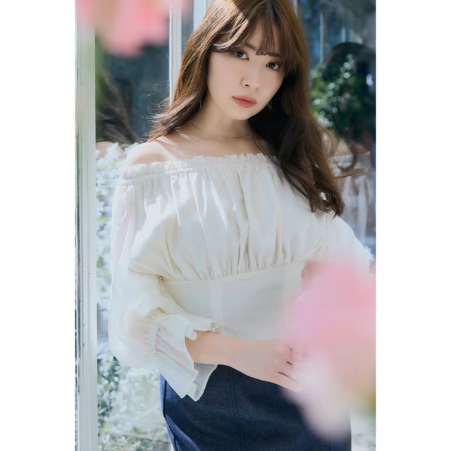 新品HLT her lip to Fairytale Airy Blouse