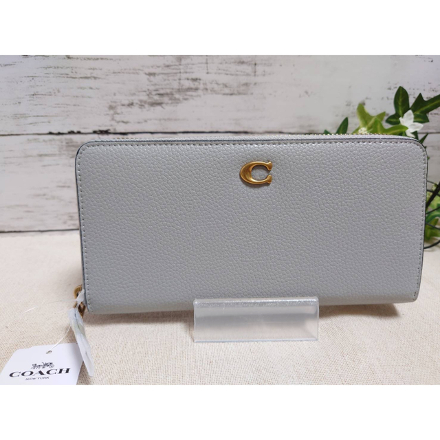 COACH - 新品COACH コーチ アコーディオン ジップ ウォレット 長財布