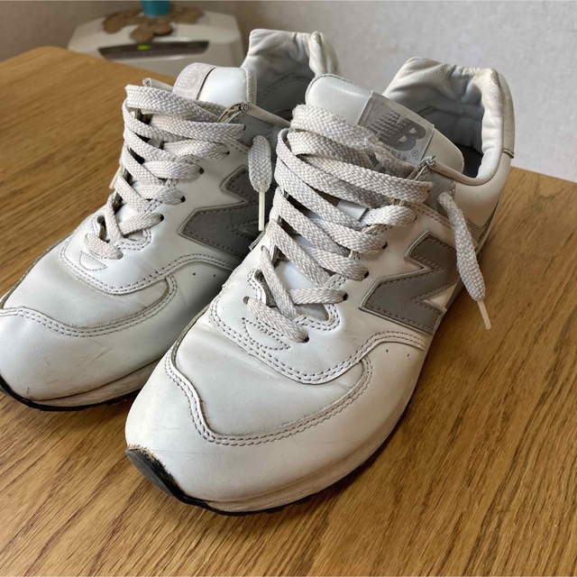 New Balance - new balance(ニューバランス) 576レザー ホワイト USAの
