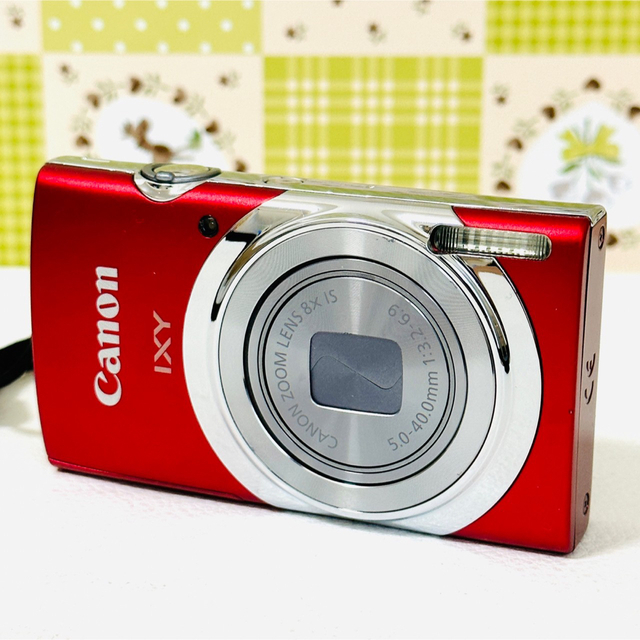 Canon(キヤノン)の✨極美品✨Canon キャノン IXY 130 レッド スマホ/家電/カメラのカメラ(コンパクトデジタルカメラ)の商品写真