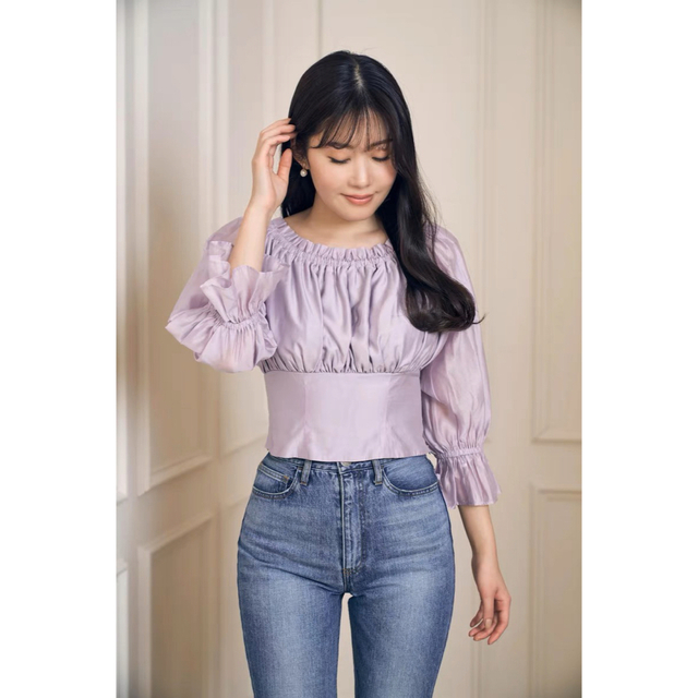 Her lip to  Fairytale Airy Blouse  Mサイズ