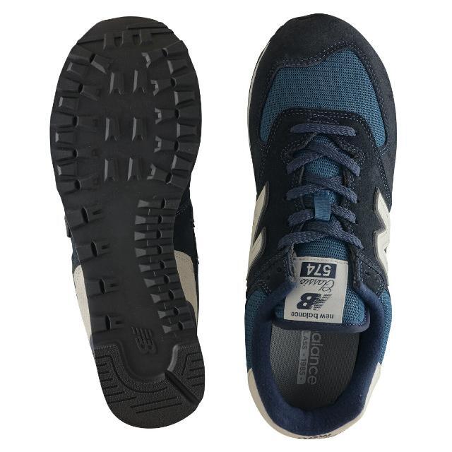 ニューバランス 574 ネイビー NEW BALANCE ML574BD2 幅4E（幅広）メンズ  スニーカー ランニングシューズ 2