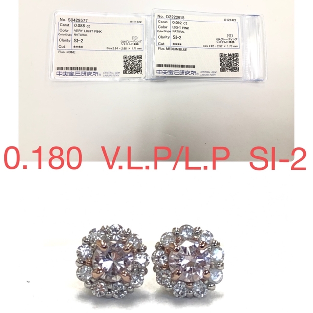 PT 0.180  V.L.P/L.P    SI-2   ピアス