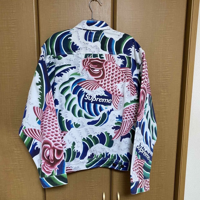 Supreme(シュプリーム)のSupreme Waves Work Jacket Multicolor メンズのジャケット/アウター(Gジャン/デニムジャケット)の商品写真