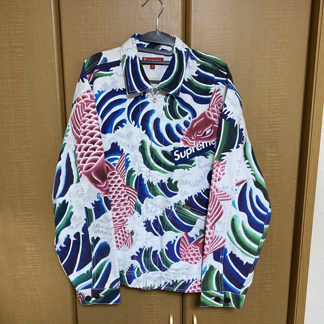 Supreme(シュプリーム)のSupreme Waves Work Jacket Multicolor メンズのジャケット/アウター(Gジャン/デニムジャケット)の商品写真