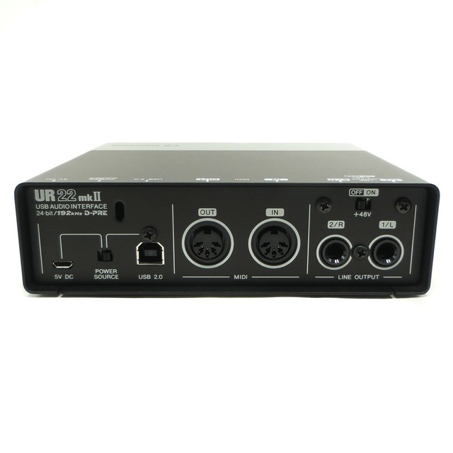 【Steinberg】スタインバーグ オーディオインターフェース 2x2 USB2.0 24bit/192kHz UR22MK2 _ 楽器アクセサリー 3