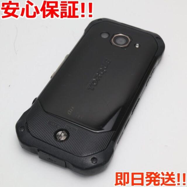 京セラ(キョウセラ)の美品 au TORQUE G03 ブラック  M444 スマホ/家電/カメラのスマートフォン/携帯電話(スマートフォン本体)の商品写真