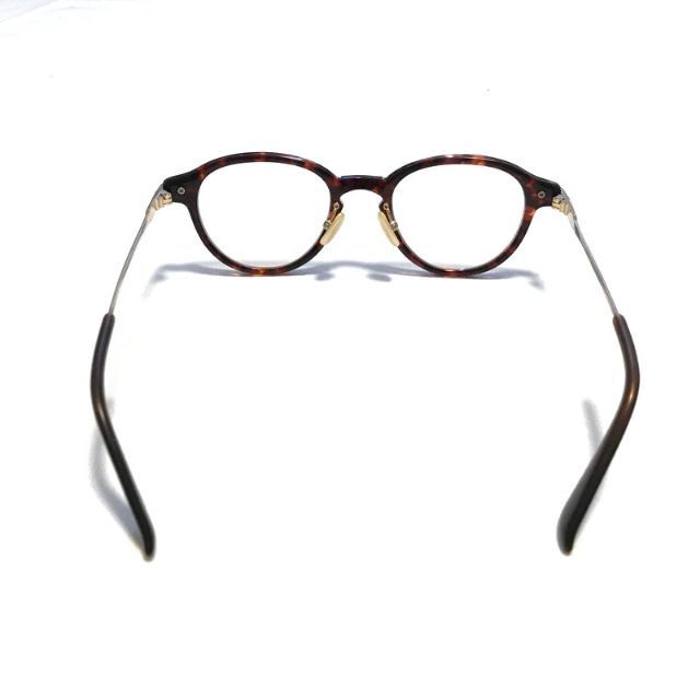 Ayame(アヤメ)の度なし ayame CROWN アヤメ クラウン コンビ 眼鏡 サングラス 茶 メンズのファッション小物(サングラス/メガネ)の商品写真