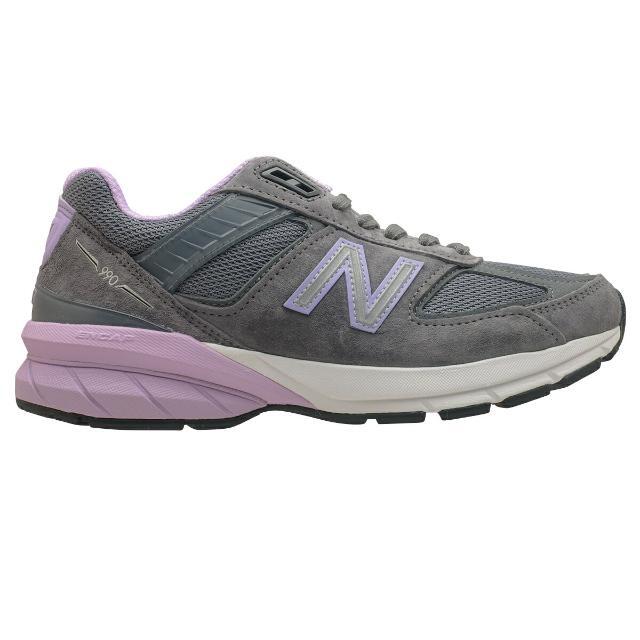 New Balance(ニューバランス)のニューバランス 990 グレー NEW BALANCE W990DV5 幅B（やや細い）レディース スニーカー ランニングシューズ レディースの靴/シューズ(スニーカー)の商品写真