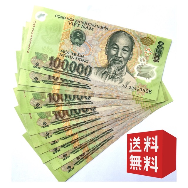 ベトナムドン10万ドン 10枚 1994年