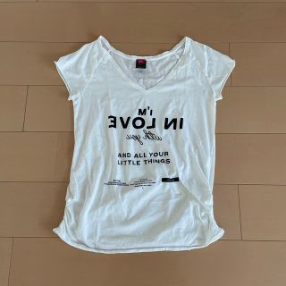 ダブルスタンダードクロージング(DOUBLE STANDARD CLOTHING)のダブルスタンダードクロージング🖤ロゴVネックTシャツ(Tシャツ(半袖/袖なし))