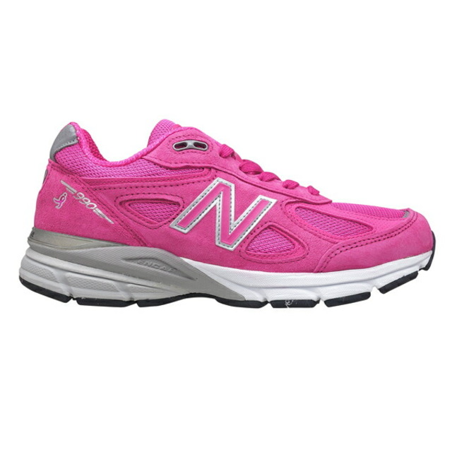 New Balance(ニューバランス)のニューバランス レディース W990KM4 【やや幅が狭い Width:B】 ピンク Width:B NEW BALANCE W990 ピンク 990【Made in U.S.A. 正規品】 ランニングシューズ レディースの靴/シューズ(スニーカー)の商品写真