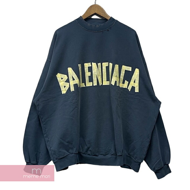 BALENCIAGA 2023AW Tape Type Sweatshirt 744701 TOVB1 バレンシアガ