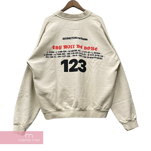 RRR123 RIVINGTON roi Rebis YHWH CREWNECK リヴィントンロイレビス RRR123 RIVINGTON roi Rebis YHWH CREWNECK リヴィントンロイレビス