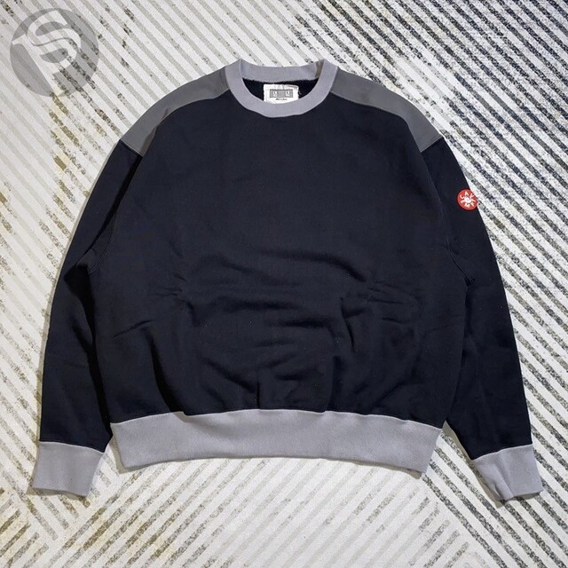 Cavempt PANEL SHOULDER HEAVY CREW NECK 【希少!!】 35%割引 www