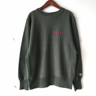 チャンピオン(Champion)の90s Champion Reverse Weave ロゴ 胸 目付き 刺繍 (スウェット)