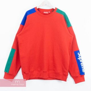 シュプリーム(Supreme)のSupreme 2019SS Formula Crewneck シュプリーム フォーミュラクルーネック スウェット トレーナー 袖ロゴ レッド サイズL【211207】【新古品】【me04】(スウェット)