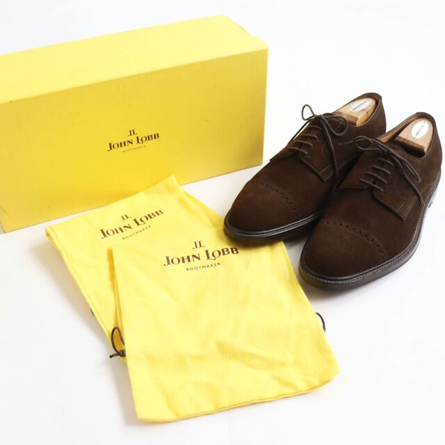 未使用品○JOHN LOBB ジョンロブ RUSSEL2/ラッセル2 8695ラスト パンチ
