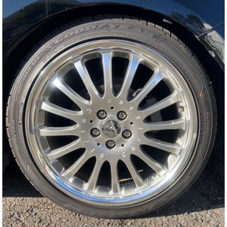 グッドイヤー(Goodyear)の！！下取り可！！ 30プリウス カールソン 18インチ ホイールタイヤセット (タイヤ・ホイールセット)