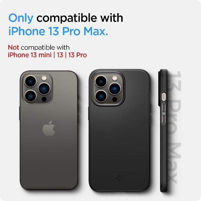 Spigen iPhone 13 Pro Max ケース 2重構造 米軍MIL規