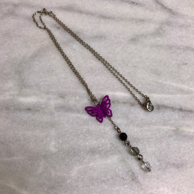 ANASUI 好きな方に🎀 蝶々のネックレス レディースのアクセサリー(ネックレス)の商品写真