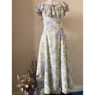 ローラアシュレイ(LAURA ASHLEY)のイギリス買い付け🇬🇧ローラアシュリー花柄ワンピース(ロングワンピース/マキシワンピース)