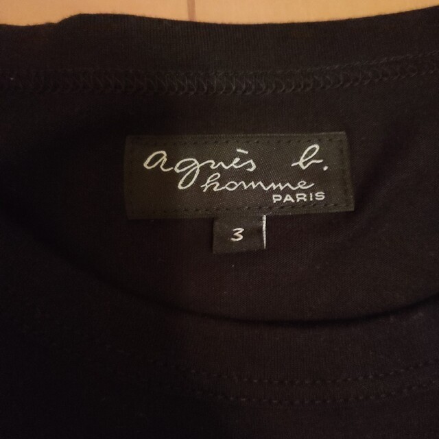 agnes b.(アニエスベー)のagnès b.　Tシャツ　ブラック　3 メンズのトップス(Tシャツ/カットソー(半袖/袖なし))の商品写真