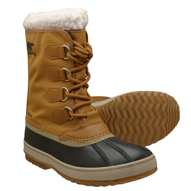 ソレル SOREL 1964 パックナイロン 1964 Pac Nylon キャメルブラウン ＵＳＡ直輸入・正規品 防寒 防水 スノーブーツ メンズの靴/シューズ(ブーツ)の商品写真