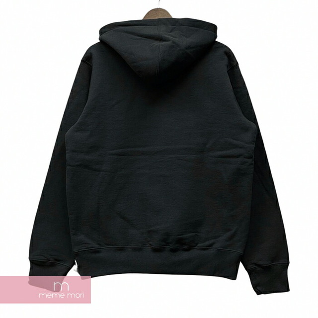 Supreme 2019SS Tag Logo Hooded Sweatshirt シュプリーム タグロゴフーデッドスウェットシャツ プルオーバーパーカー ロゴ刺繍 フューチュラロゴ ブラック サイズS 【221214】【新古品】【me04】