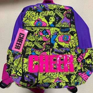 新品　CHEER  チアー　リュック　小　アメコミ　派手バッグ　キッズ　ギャル