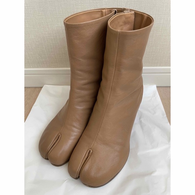 Maison Margiela Tabi ヴィンテージ レザー ブーツ 【超安い